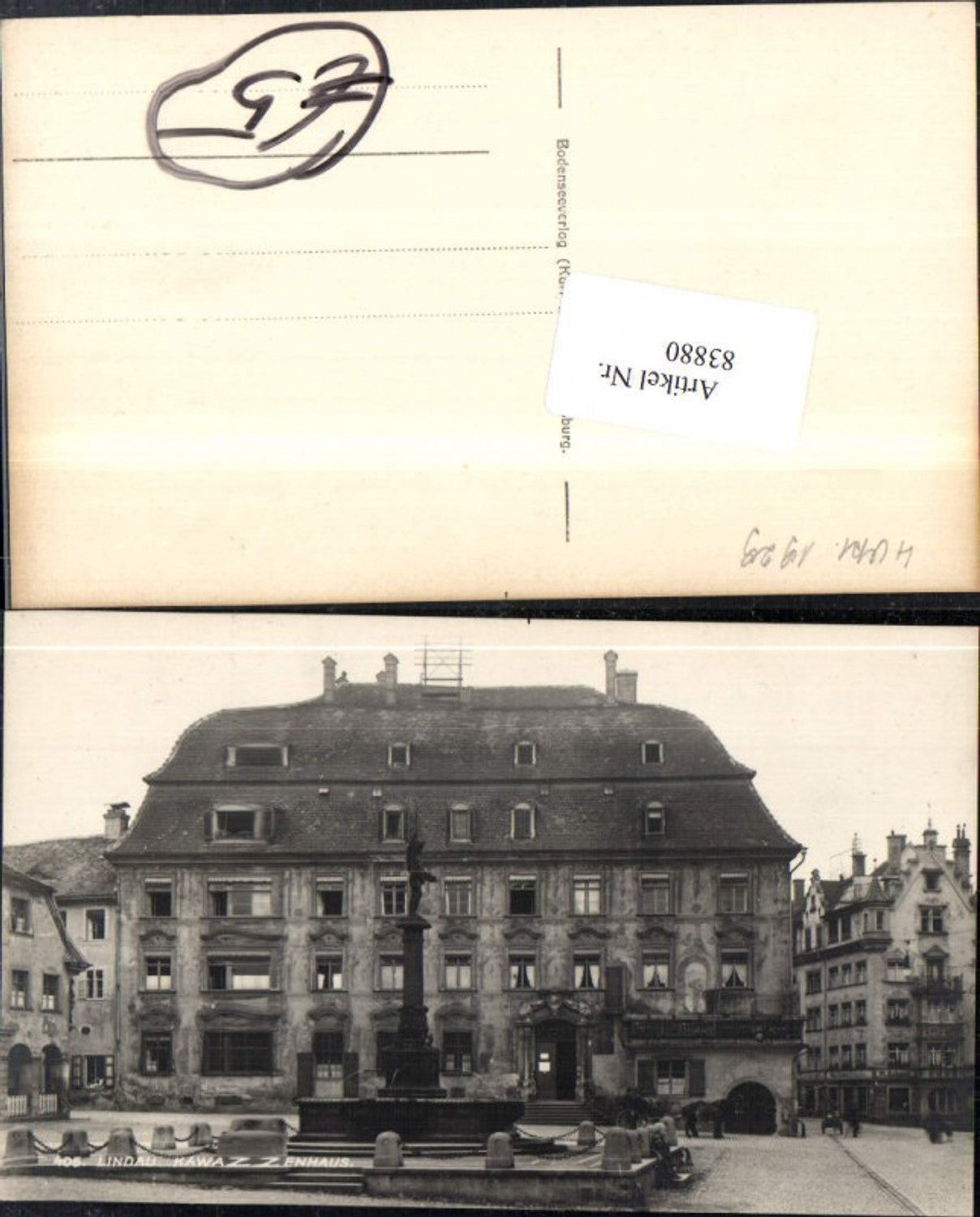 83880,Lindau am Bodensee Kawazzenhaus Detailansicht