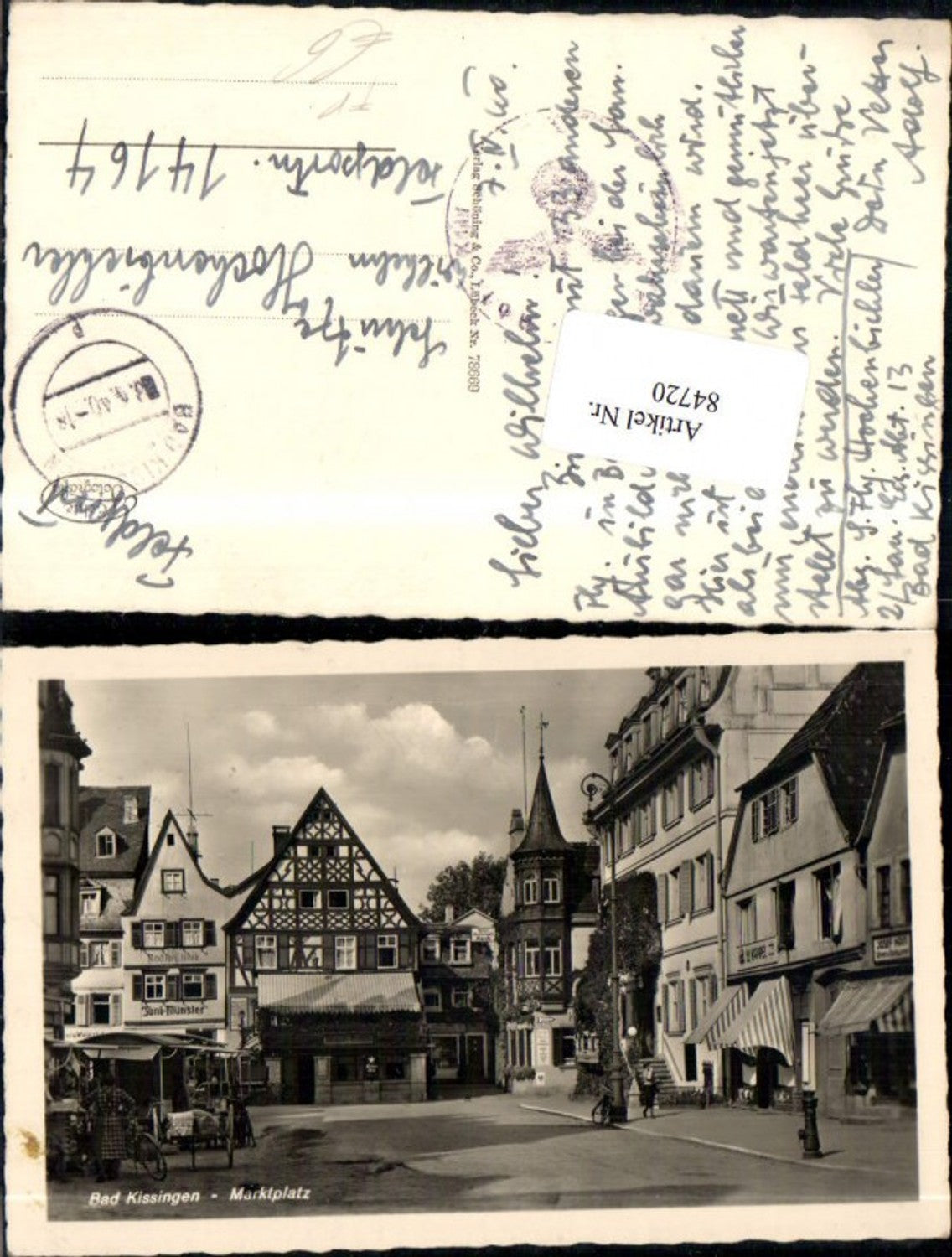 84720, Bad Kissingen Market Square