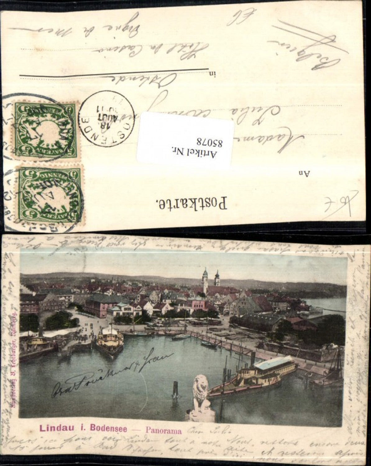 85078, Lindau on Lake Constance Panorama