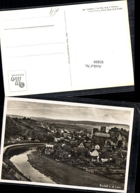 85899,Runkel a.d. Lahn Ortsansicht