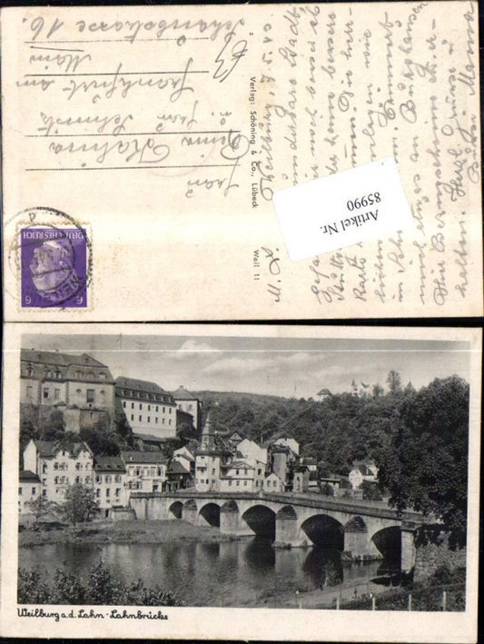 85990,Weilburg a.d. Lahn Lahnbrücke