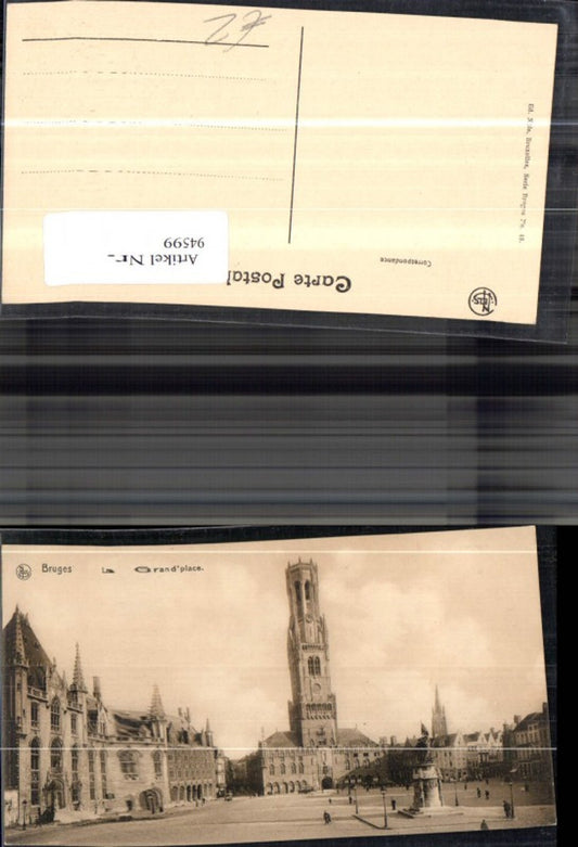 94599,Bruges La Grand place