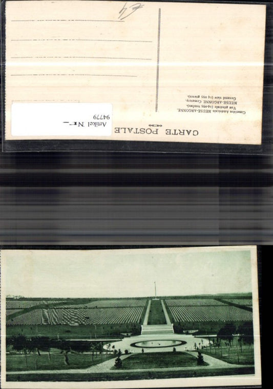 94779,Meuse Argonne Cemetery Totale Friedhof