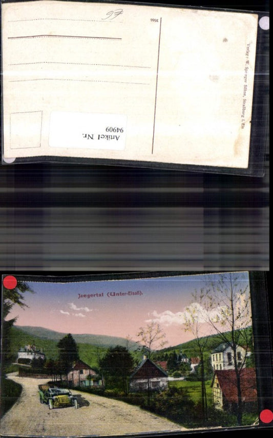 94909,Jaegertal Unterelsass Strassenansicht Automobil