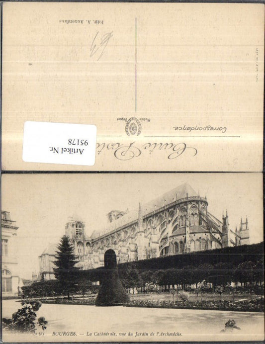 95178,Bourges Kathedrale