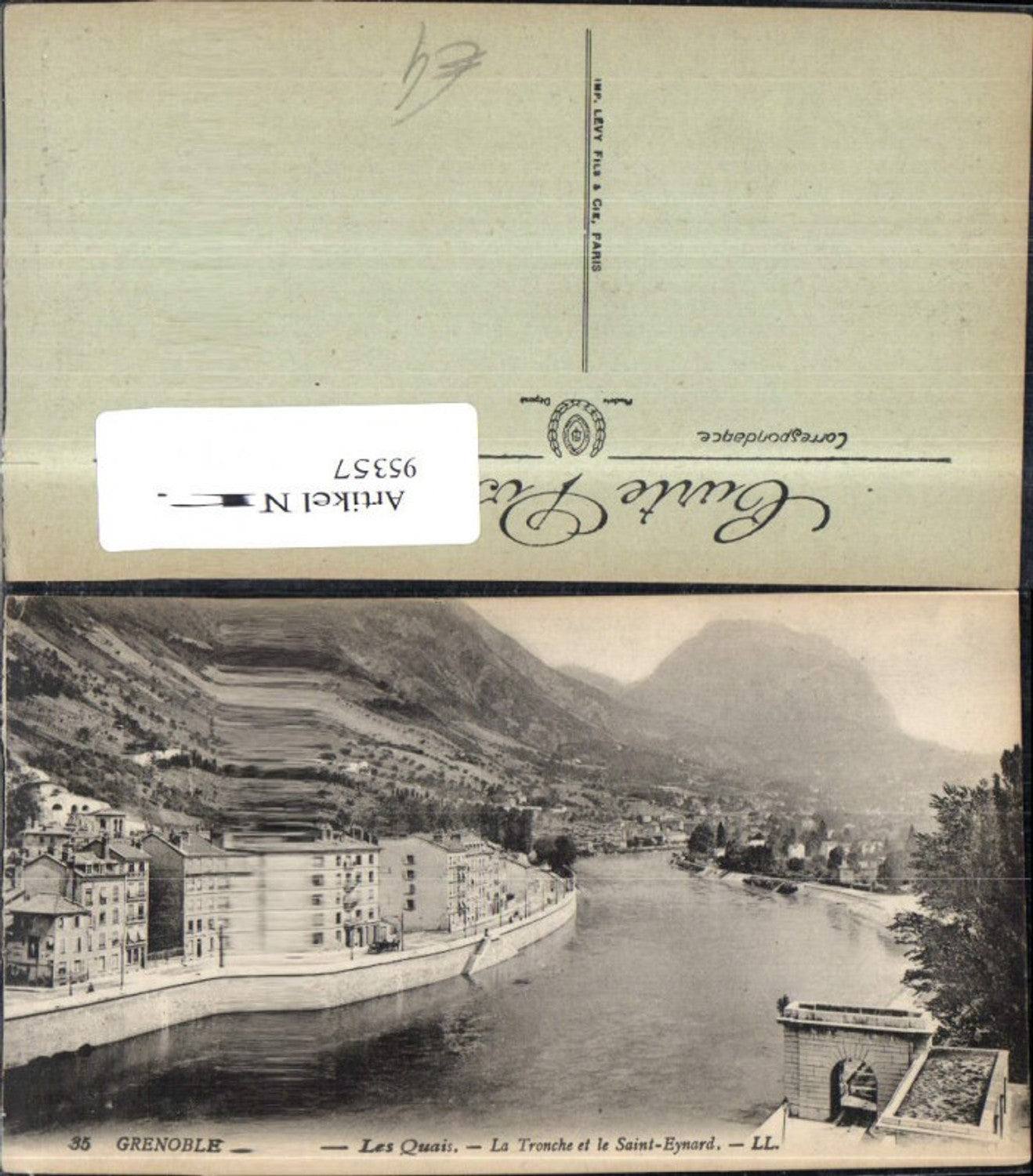 95357,Grenoble Ansicht Fluss