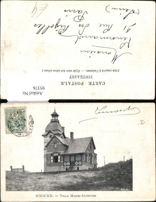 95376,Knocke Villa Marie-Alphonse 1904