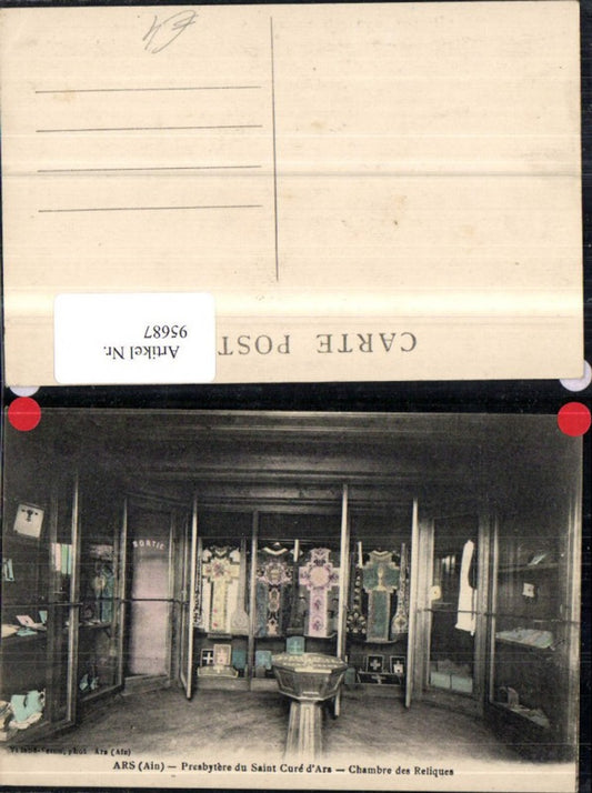 95687,Ars Chambre des Reliques Innenansicht Kanzlei