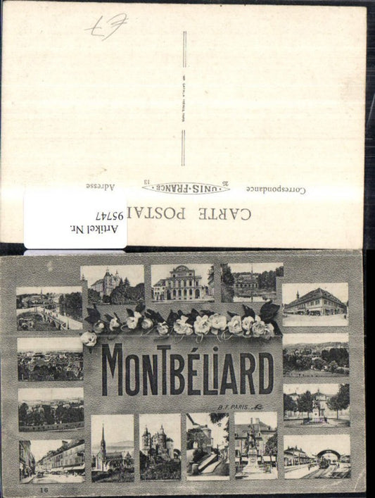 95747,Montbeliard MehrbildAk