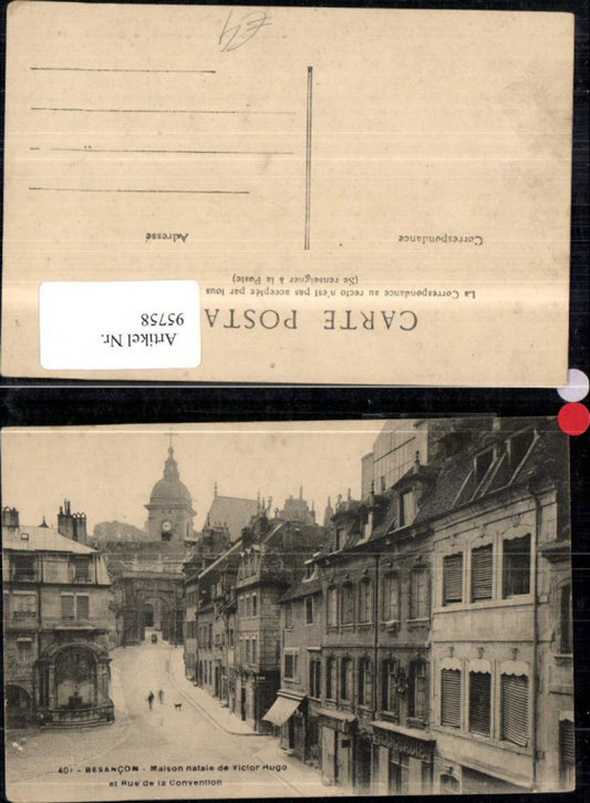 95758,Besancon Strassenansicht