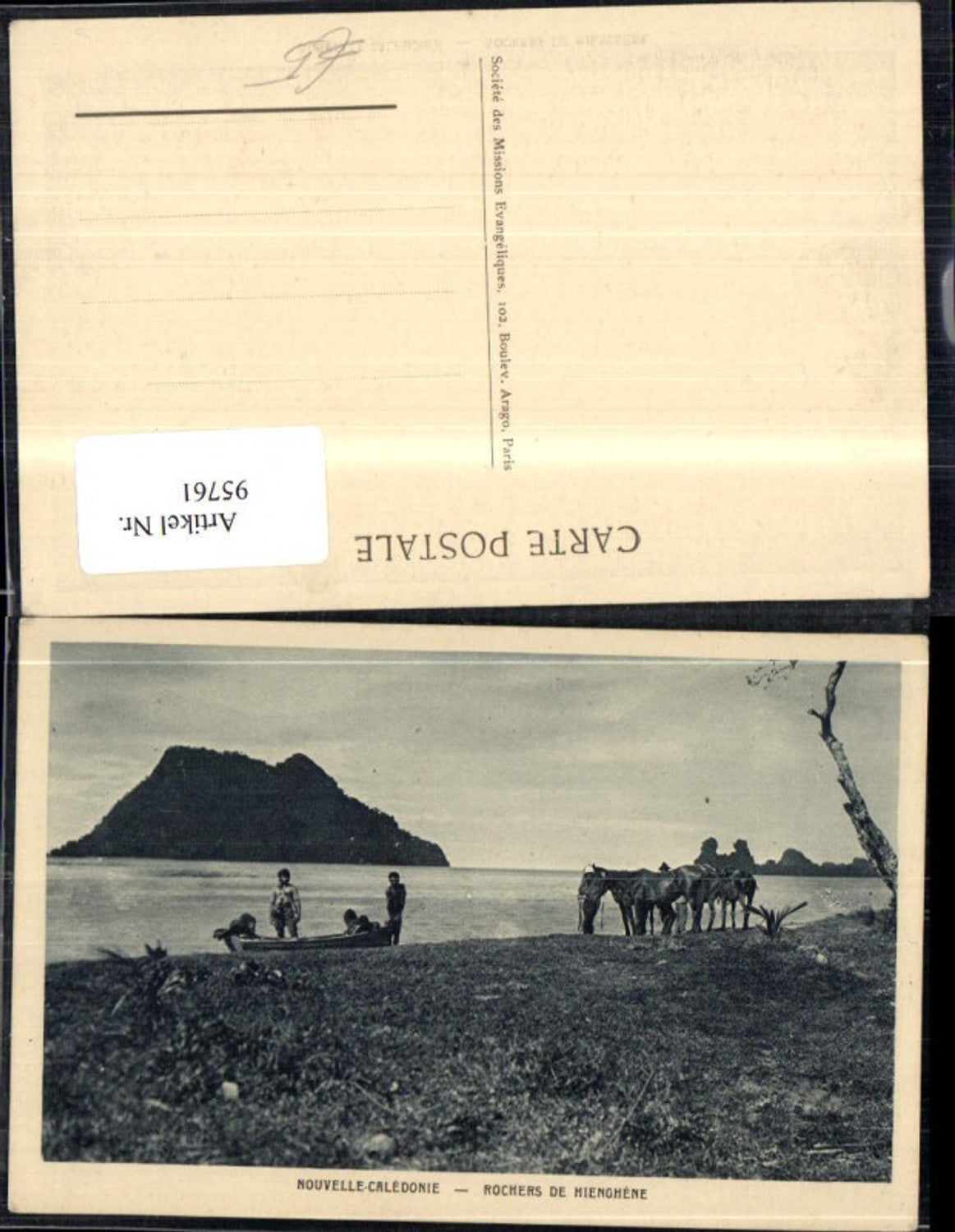 95761,Nouvelle Caledonie Rochers de Hienghene Kolonie Frankreich