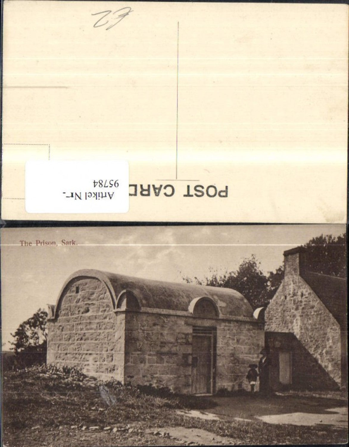 95784,Sark The Prison Ansicht Gef�ngnis