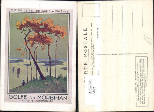 95882,Golfe du Morbihan K�nstlerkarte