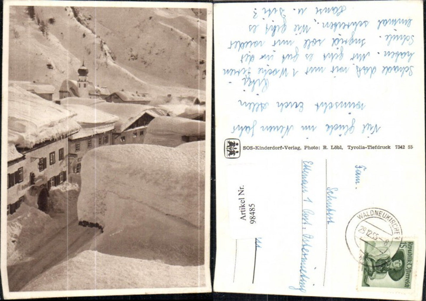 98485,SOS Kinderdorf Dorf im Tiefschnee