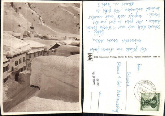 98485,SOS Kinderdorf Dorf im Tiefschnee