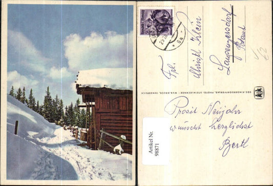 98871,SOS Kinderdorf Hütte im Schnee