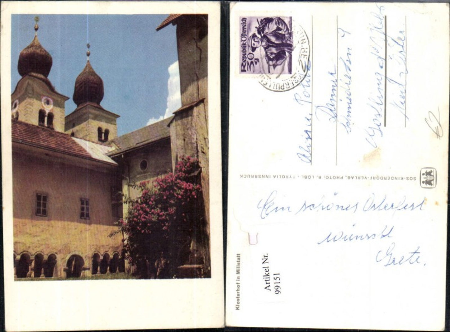 99151,SOS Kinderdorf Klosterhof Millstatt