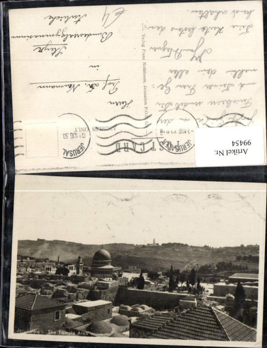 99454,Jerusalem The Temple Area