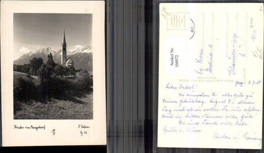 104972,Dr Defner Ig 13 Kirche im Bergdorf
