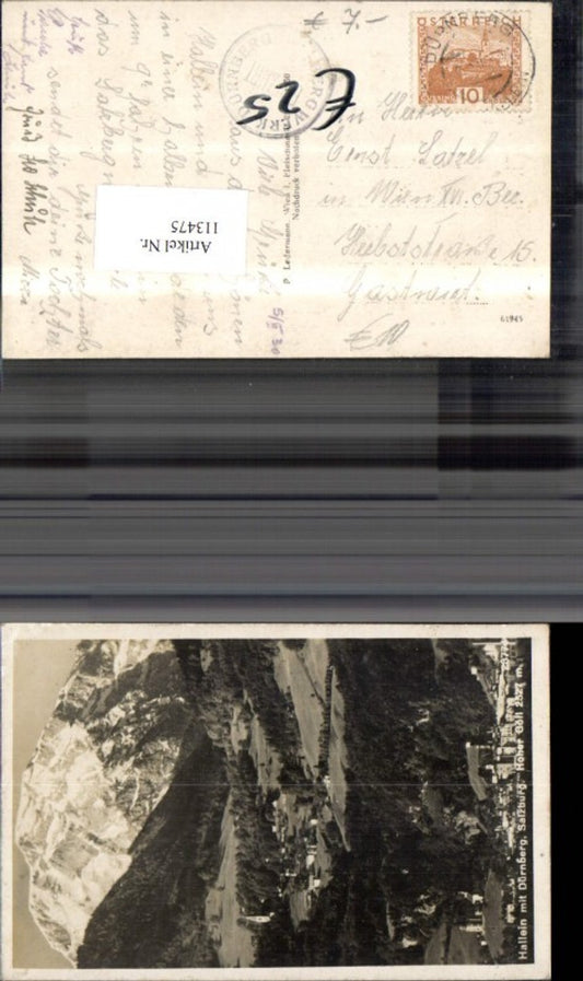 113475,Hallein mit Dürnberg Salzburg Hohel Göli