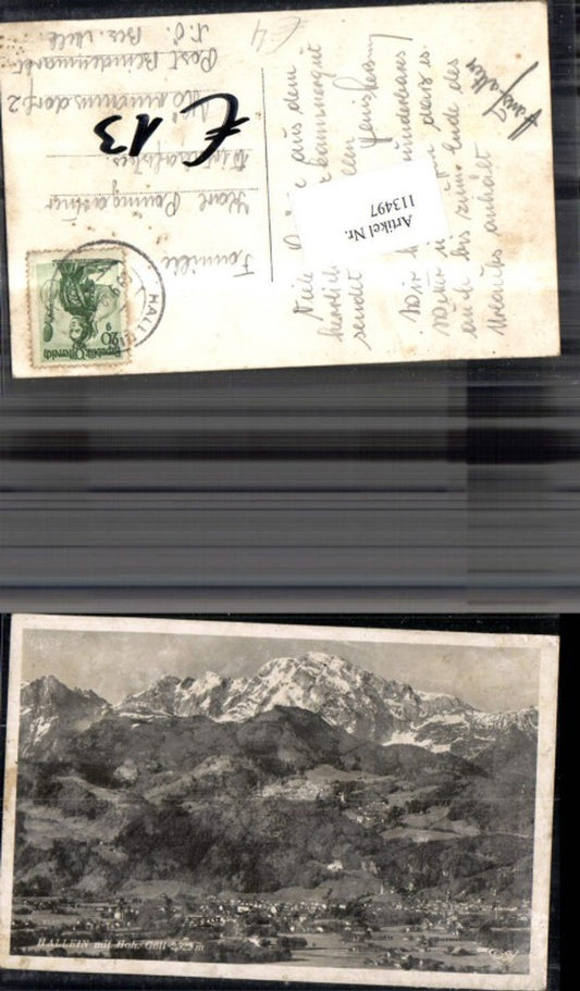 113497,Hallein gegen hohen Göll