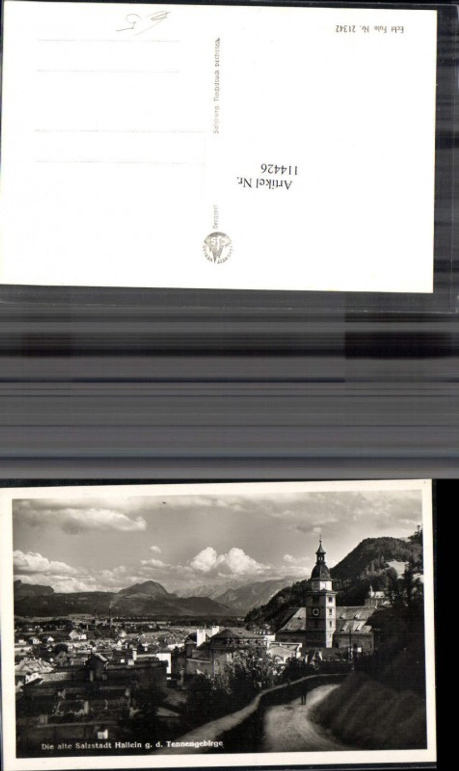 114426,Die alte Salzstadt Hallein g.d. Tennengebirge