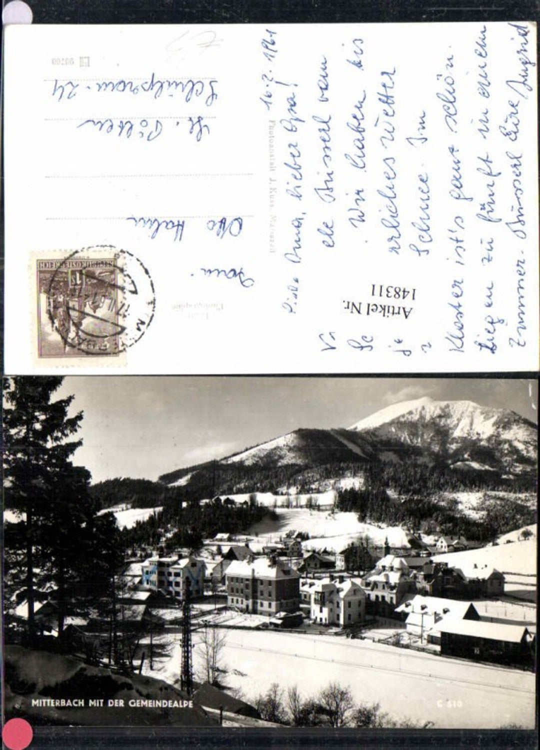148311,Mitterbach m. Ötscher