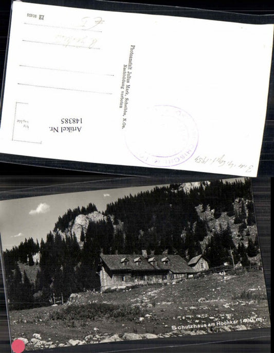 148385,Schutzhaus am Hochkar Göstling a.d. Ybbs