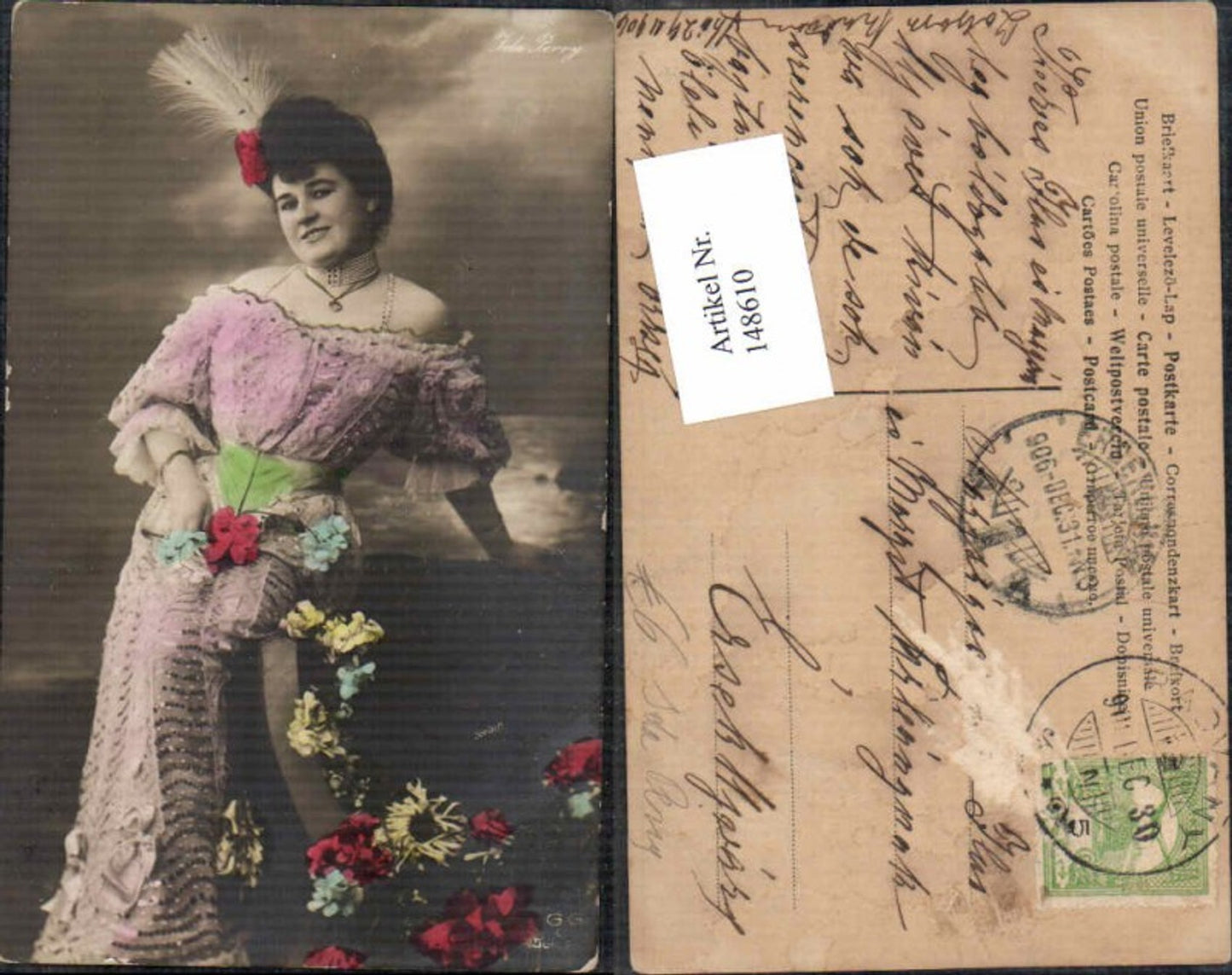 148610,Ida Perry Blumen Kleid