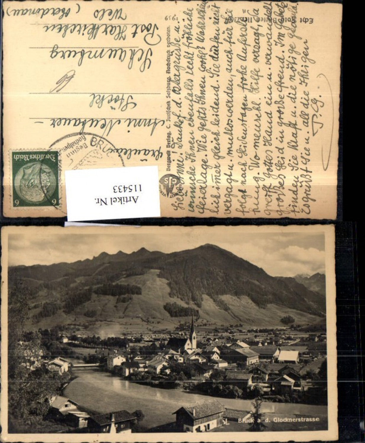 115433,Bruck a. d. Glocknerstrasse 1942