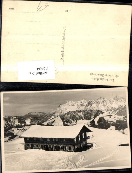 115434,Lärchfilzhochalm m. Loferer Steinberge Winteransicht Fieberbrunn