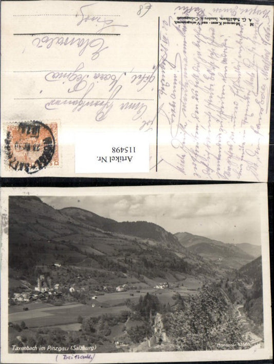 115498,Taxenbach i. Pinzgau Totale 1930