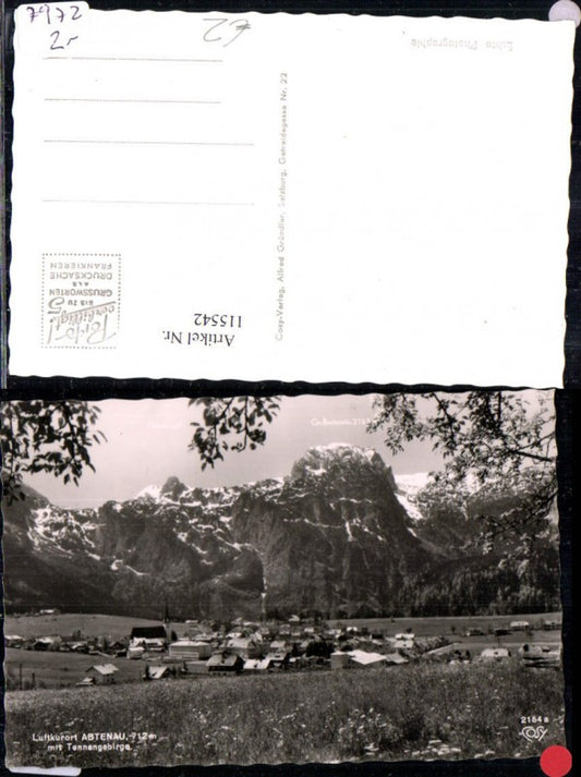 115542,Abtenau m. Tennengebirge