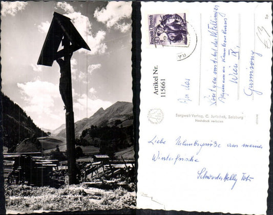 115661,Wörth bei Rauris g. Seidlwinkeltal Kreuz 1918