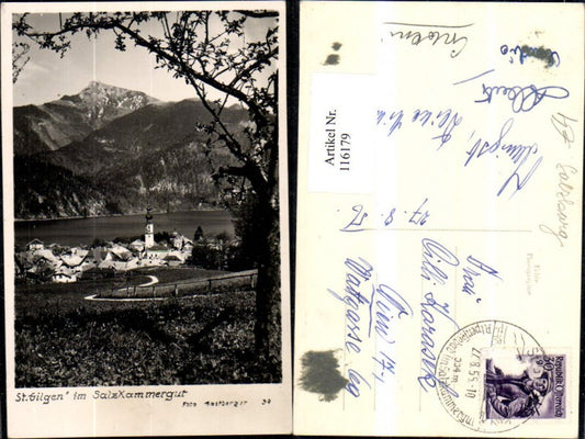 116179,St Gilgen i. Salzkammergut 1956