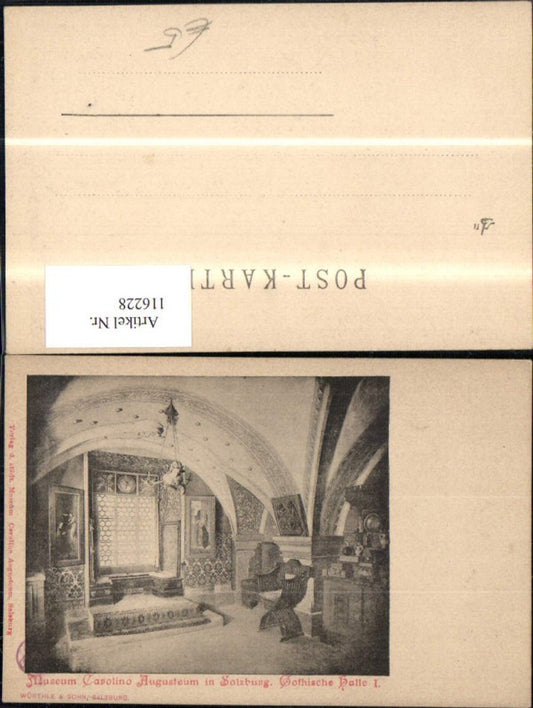 116228,Salzburg Museum Carolino Augusteum Gothische Halle I