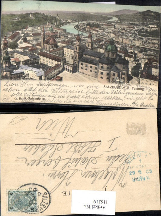 116319,Salzburg v. d. Festung 1903