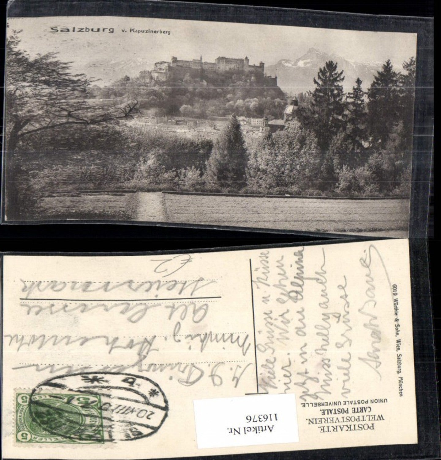 116376,Salzburg v. Kapuzinerberg 1907