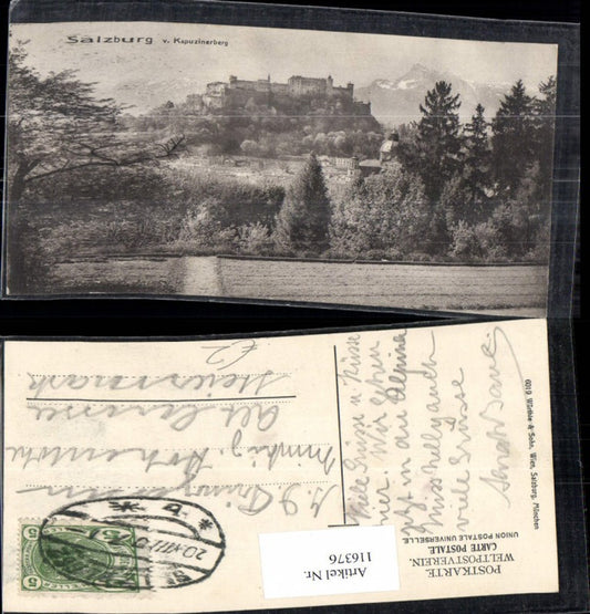 116376,Salzburg v. Kapuzinerberg 1907