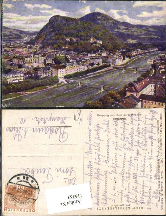 116383,Salzburg m. Kapuzinerberg u. Gaisberg pub Mora