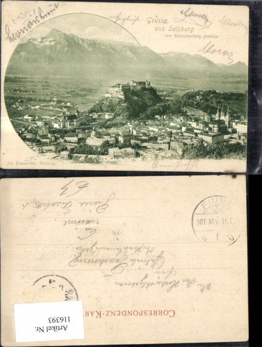 116393,Salzburg v. Kapuzinerberg 1916