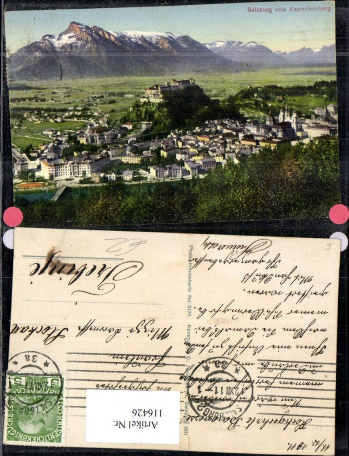116426,Salzburg v. Kapuzinerberg 1911