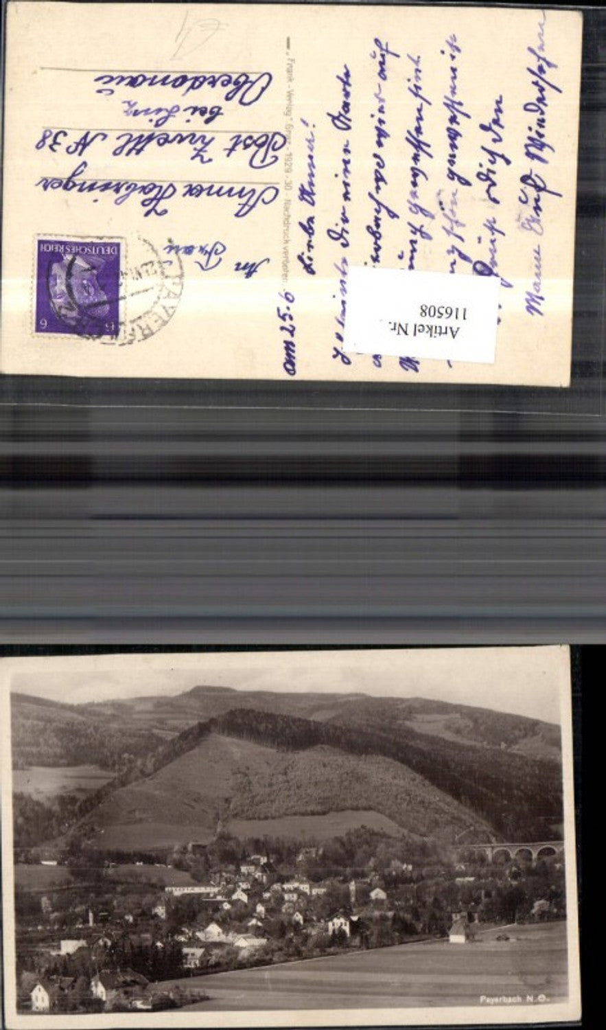 116508,Payerbach Totale 1942