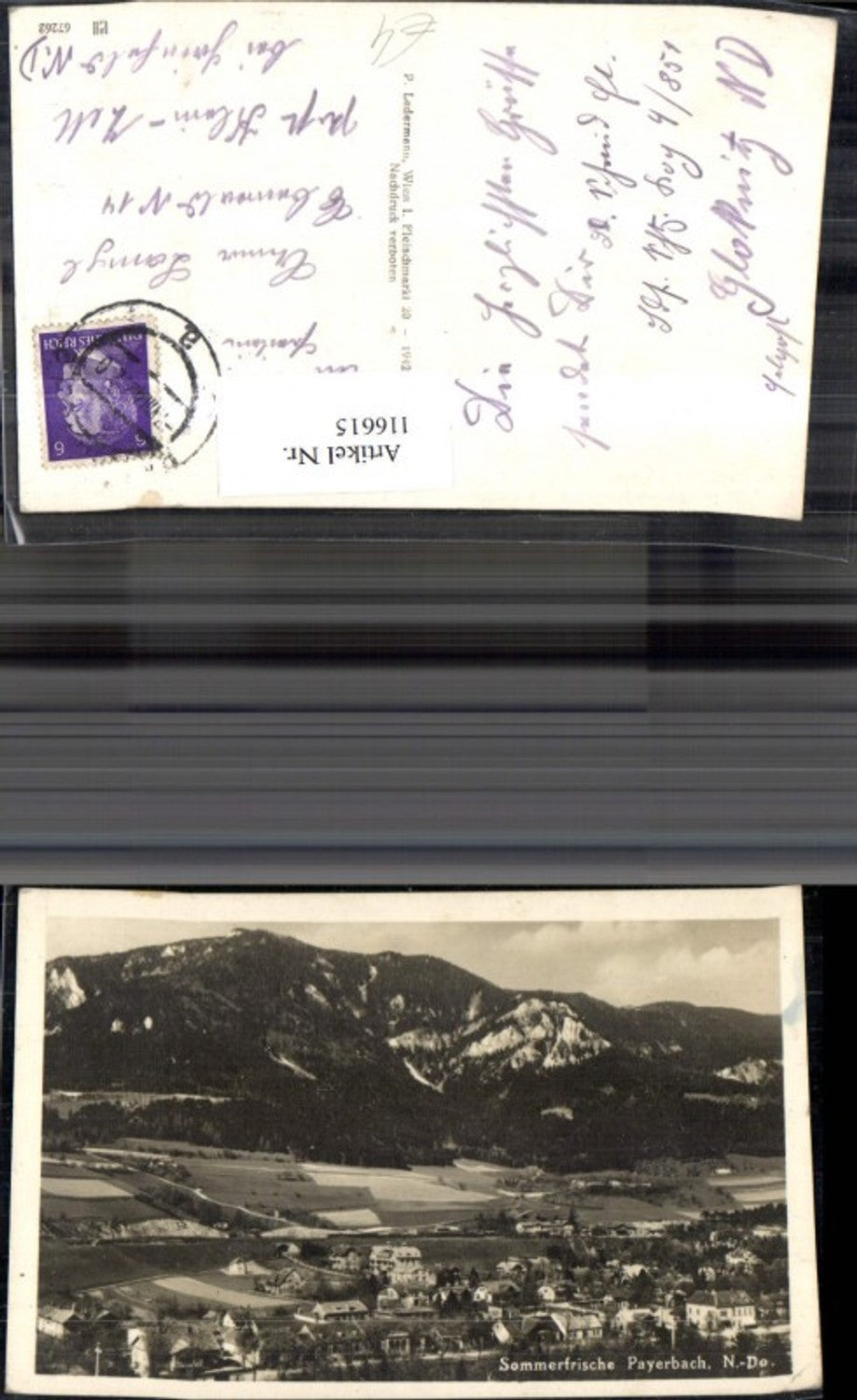 116615,Payerbach Sommerfrische 1942