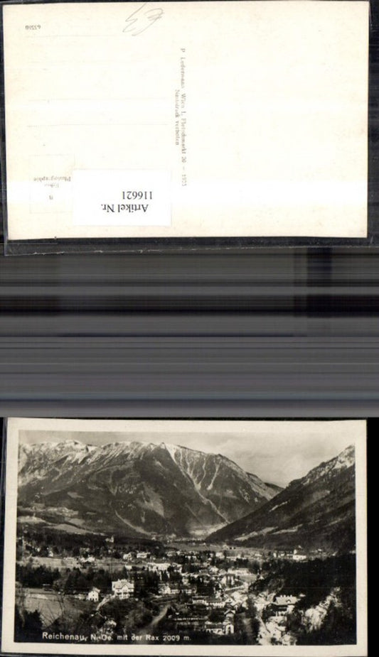 116621,Reichenau m. d. Rax  Totale
