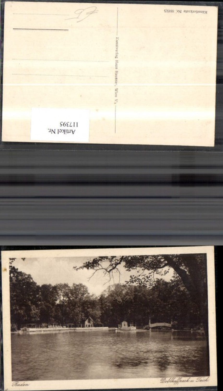 117395,Baden Doblhofpark u. Teich