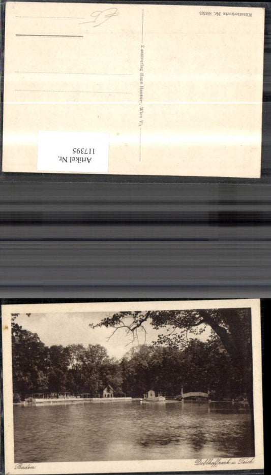 117395,Baden Doblhofpark u. Teich