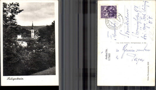 117605,Heiligenkreuz Ansicht Stift 1960