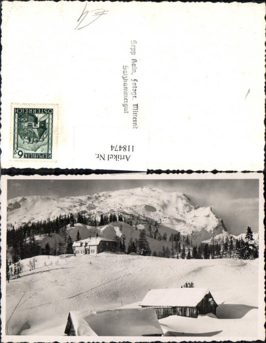 118474,Winterlandschaft Mitterndorf Salzkammergut