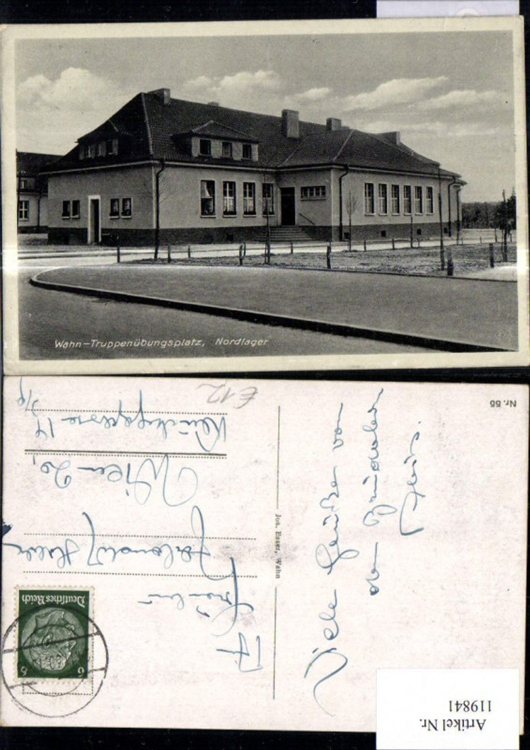 119841,Wahn Truppenübungsplatz Nordlager 1939